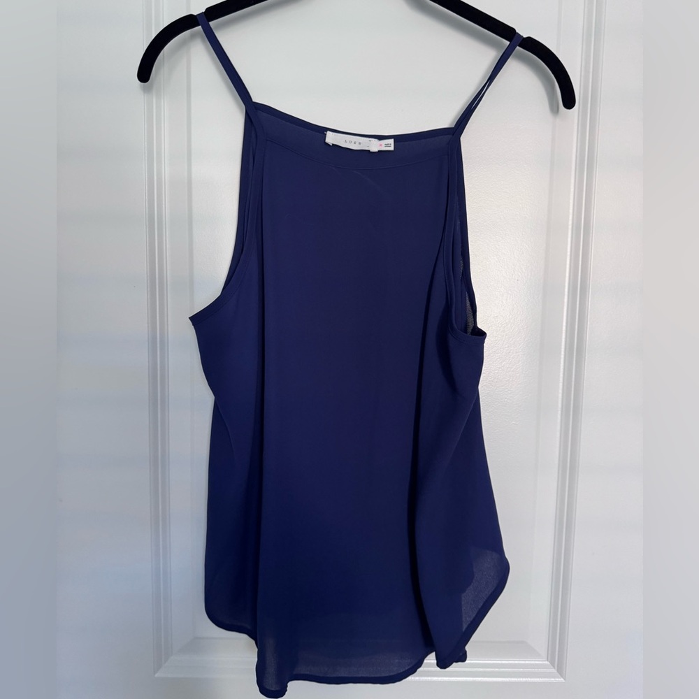 Lush Navy Blue Tank